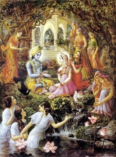 Radha and Krishna